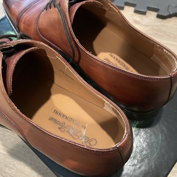 Magnanni Robles Cuero Cognac Lace Up Men's Size 8.5 US (41.5 EURO) - Picture 3 of 7